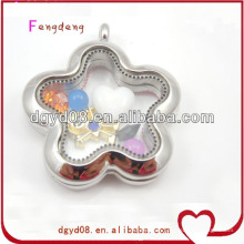 316 Stainless steel photo locket pendants